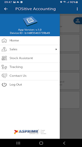 POSitive Accounting Screen 3