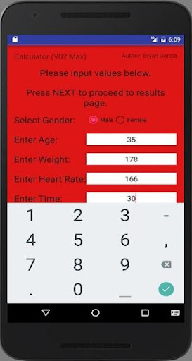 V02 Calculator Screen 3