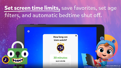 Screenshot of Kidoodle.TV: Movies, TV, Fun!