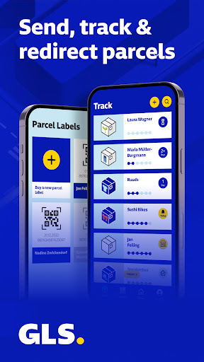 Android application GLS Parcels screenshort