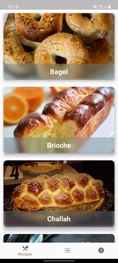 Android application App Bakery World screenshort