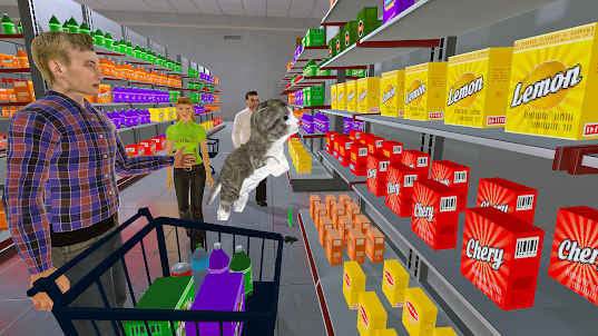 Cute Kitten Games: SuperMarket