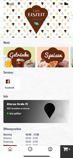 Cafe EISZEIT Seewalchen Screen 2