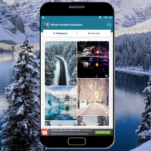 Winter Paradise Wallpaper