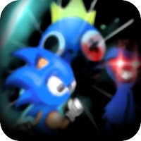 The Sonnic vs blue monsters