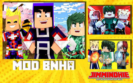 Mod Anime BNHA for Minecraft PE 2021
