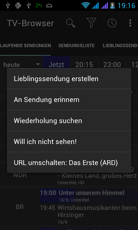 TV-Browser Switch URL - 0.9 - (Android)