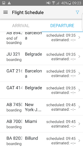 DUS Airport App Screenshot 2 - AppWisp.com
