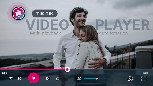 Tik- Tik Video Player