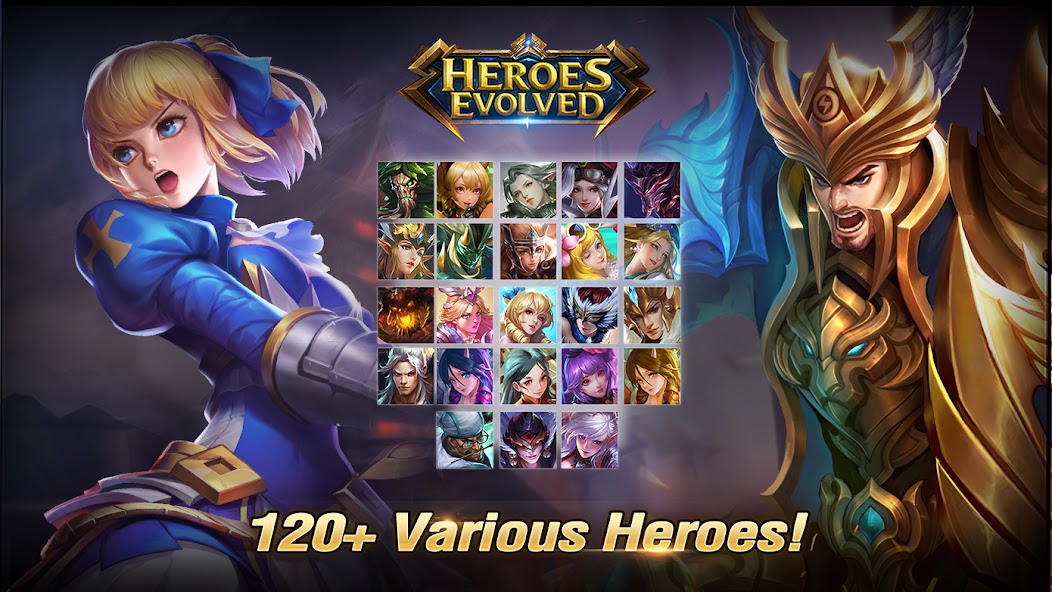 Heroes Evolved banner