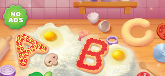 Game screenshot Pizza ABC Games For Kids mod apk