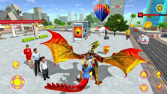 Flying Dragon Simulator Game3D