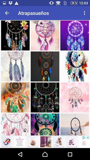 Android application Atrapasueños wallpaper screenshort