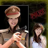 Lady Police Photo Suits icon