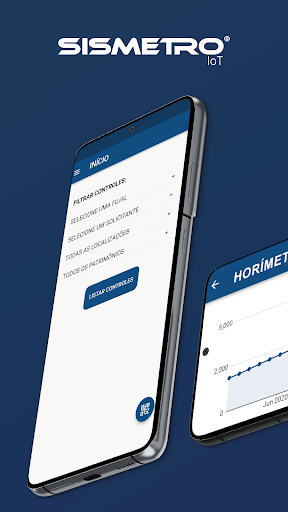 Android application Sismetro IoT screenshort
