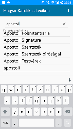 Magyar Katolikus Lexikon Screen 2