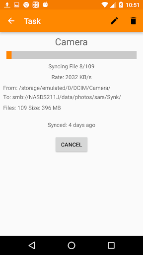 Wireless Sync Screen 2