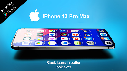 Captura 4 iPhone 13 Pro Max for Launcher android