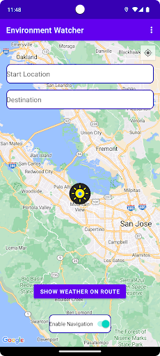Environment Watcher Screen 2