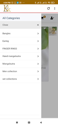 Android application kaizen kohinoor screenshort