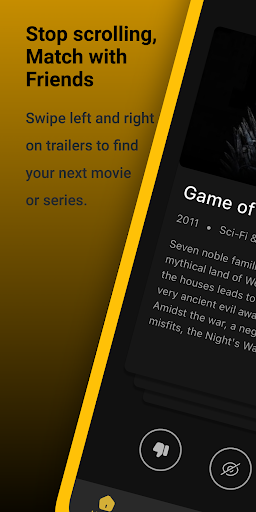 Android application ReelMatch screenshort