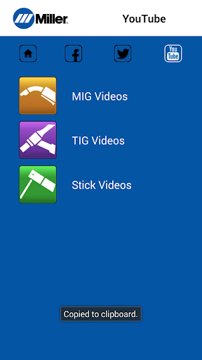 MillerWeld Setting Calculator