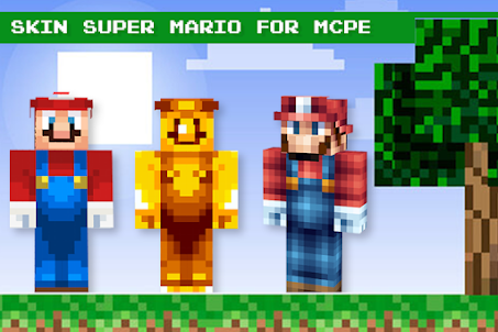 Mario Family Skin for MCPE
