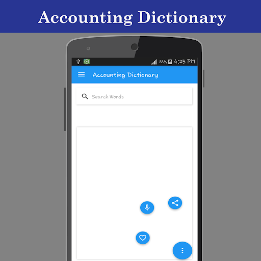 Accounting Dictionary Screen 2