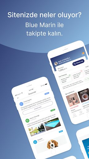 Android application Blue Marin screenshort