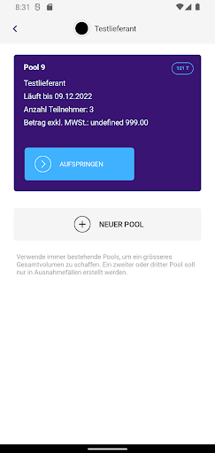Pool It Screen 2
