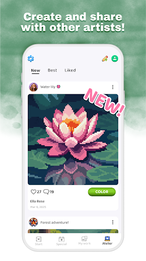 Pixelo - pixel art coloring 1