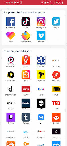xSnapTik:Social Video download Screen 3