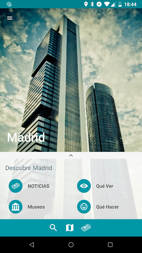 Android application Madrid Guía screenshort