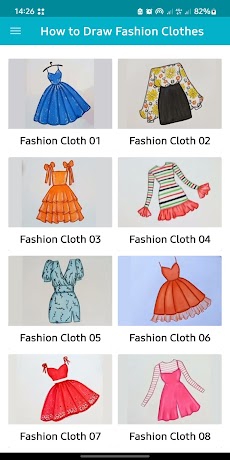 Draw Fashion Clothes Designのおすすめ画像1