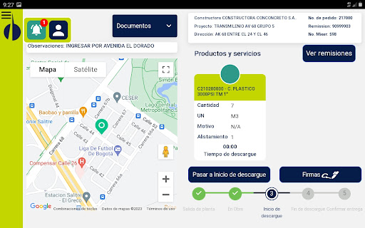 Argos One Entregas Screen 2