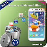 Recover deleted all files,photos and data recovery icon
