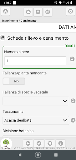 TreeApp 5 Screen 2