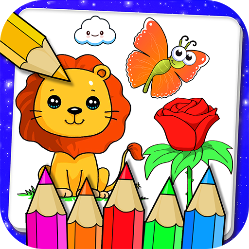 Drawing and Coloring Book Game 2.0.6 Icon