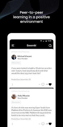 Android application Ensombl screenshort
