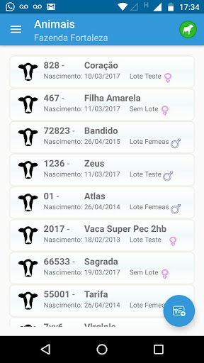 Android application SUPER-PEC screenshort