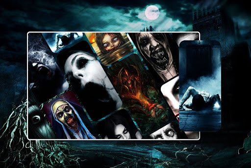 Android application Scary Horror Wallpaper screenshort