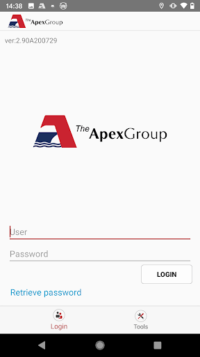 Android application Apex Mobile screenshort