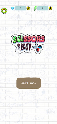 Android application Scissors Boy screenshort