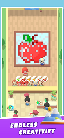 Game screenshot Idle Art Tycoon:Pixel Art Game apk download