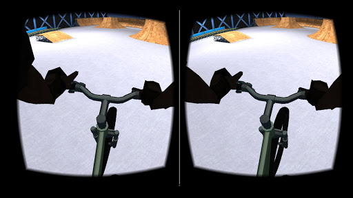 Screenshot of Extreme Bike VR - Cardboard
