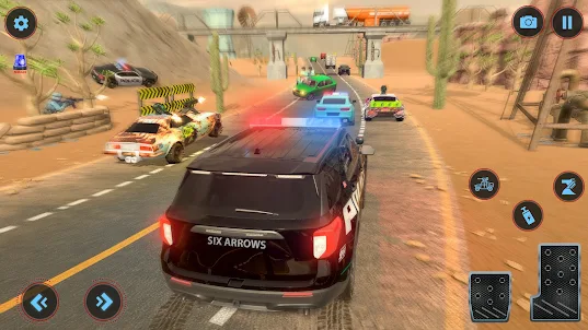 Racing War Games- Police Cop Car Chase Simulator