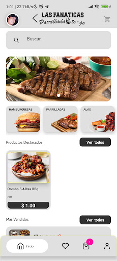 Las Fanáticas Parrillada ToGo Screen 3