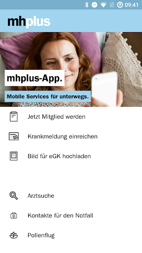 mhplus Krankenkasse Screen 2