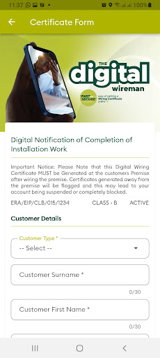 Digital Wireman Screen 3