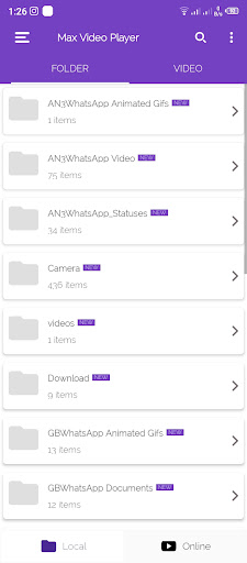 maxi video player Screen 2